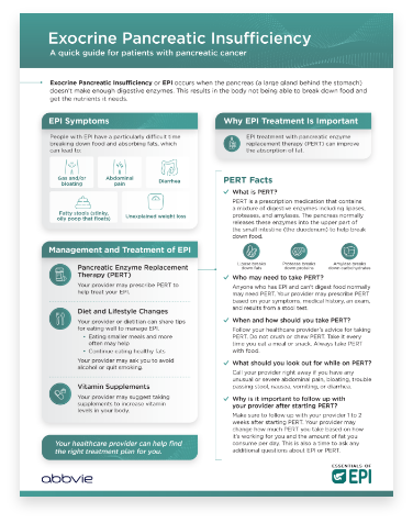 EPI in Pancreatic Cancer