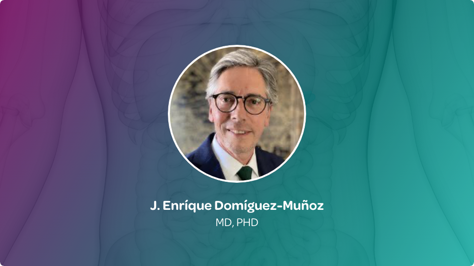 Headshot of J. Enrique Dominguez-Munoz, MD, PhD.